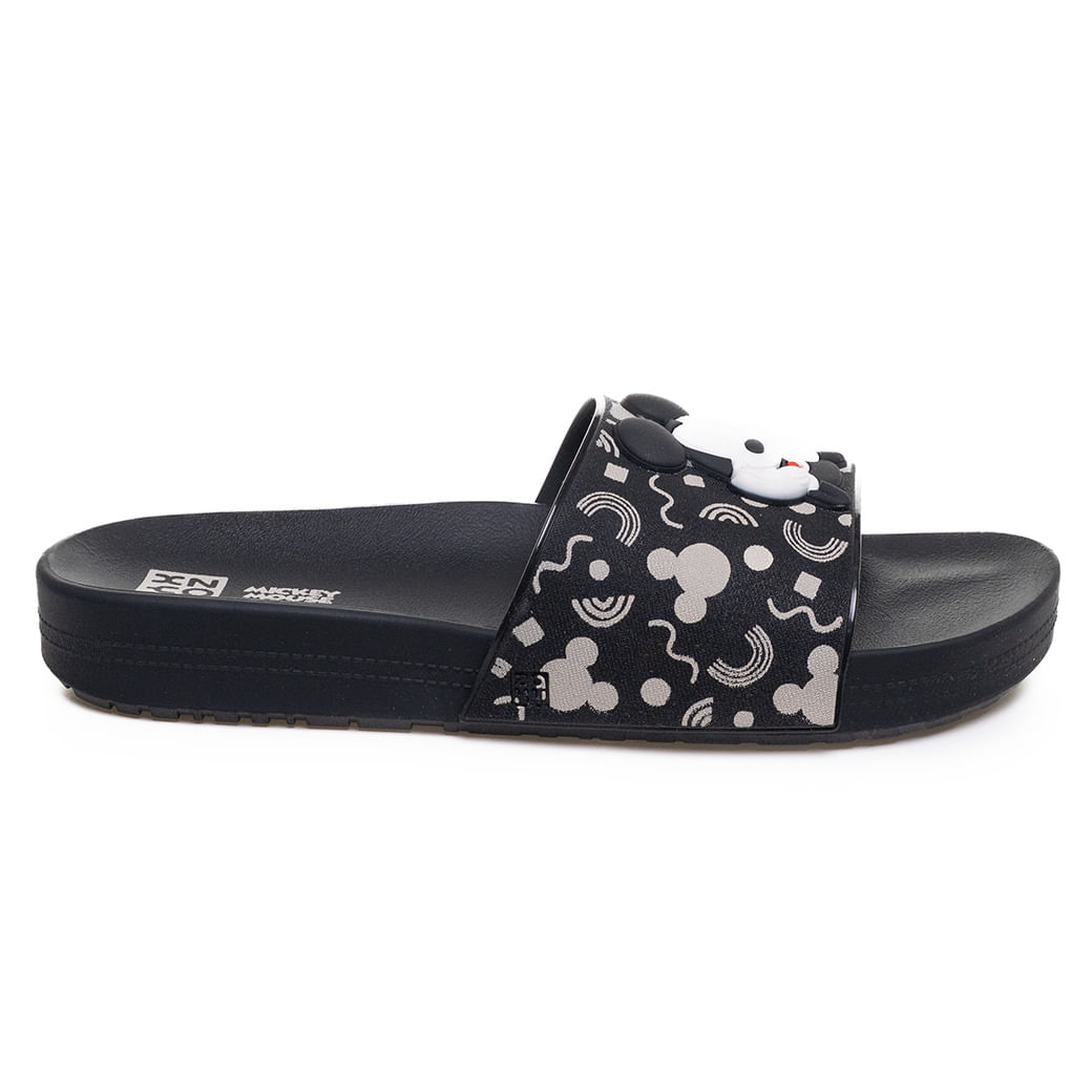 Zaxy Tamanco 19198-BN861 Preto Pvc -2-